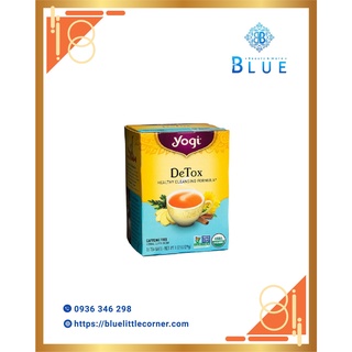 Trà hỗ trợ thải độc/ thanh lọc/ chống oxi hóa Yogi