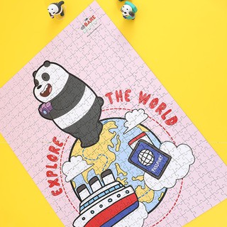 Bộ xếp hình We Bare Bears 500 miếng