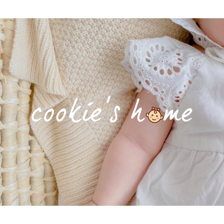 Bộ body cotton trắng cho bé gái sơ sinh đi lễ đi chụp ảnh studio thôi nôi