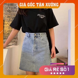 Chân váy jean ngắn chữ a/ váy jean/ chân váy đẹp/ chân váy bò/ chân váy ngắn/ váy bò