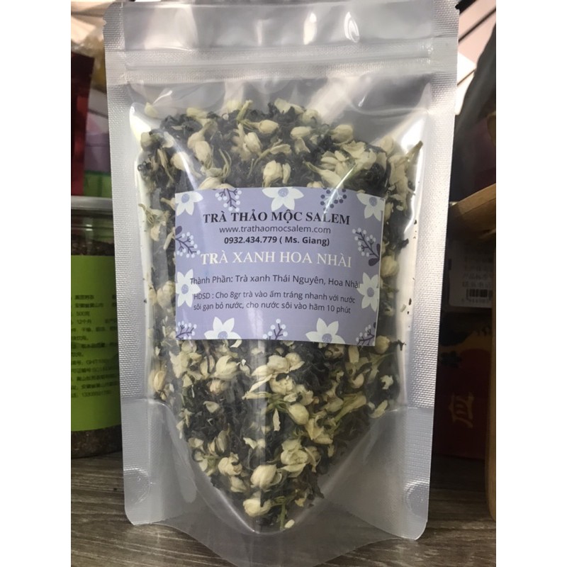 Trà xanh hoa nhài 100gr