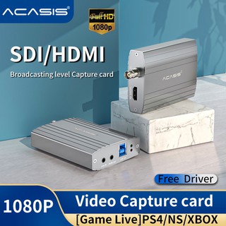 Acasis Thẻ Chuyển Đổi usb3.0 sdi / hdmi 1080p 60fps hdmi Sang usb 3.0 Chuyên Dụng Cho ps4 xbox nintendo switch D Slr hdvc3