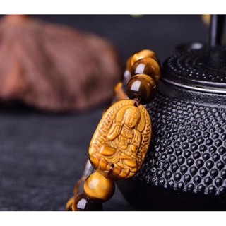 Vòng tay mặt phật A Di Đà  - Mặt phật bản mệnh người tuổi tuất, tuổi hợi - cầu tài lộc - may mắn
