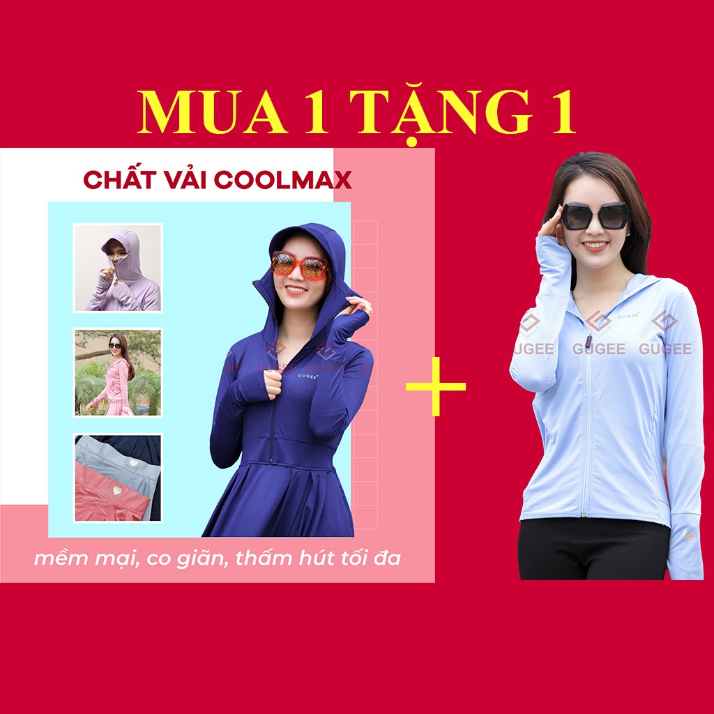 Áo chống nắng toàn thân GUGEE. Chống tia UV đến 99.8%, thông hơi, thoáng khí, kháng khuẩn