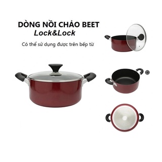 Nồi chống dính xài bếp từ - nồi chống dính lock&lock nấu bếp từ