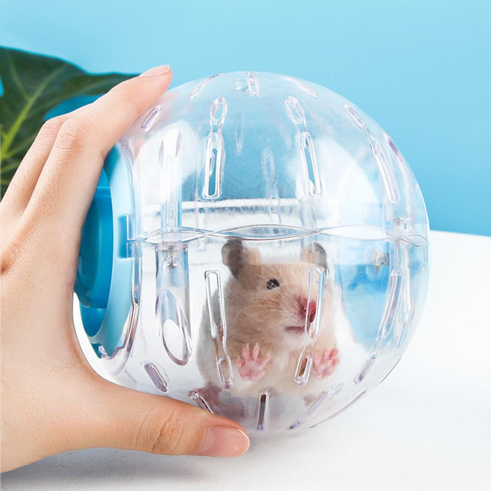 🐶SD Vật nuôi nhỏ bằng nhựa Thể thao ngoài trời Ball Grounder Chạy bộ Hamster Pet Đồ chơi tập thể dục nhỏ