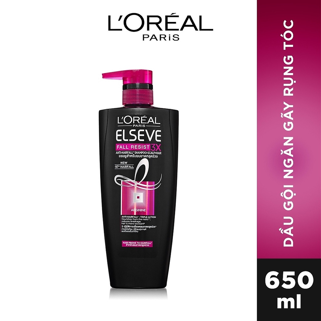 Dầu Gội Ngăn Rụng Tóc L'oreal FR3X (650ml) - G2736000