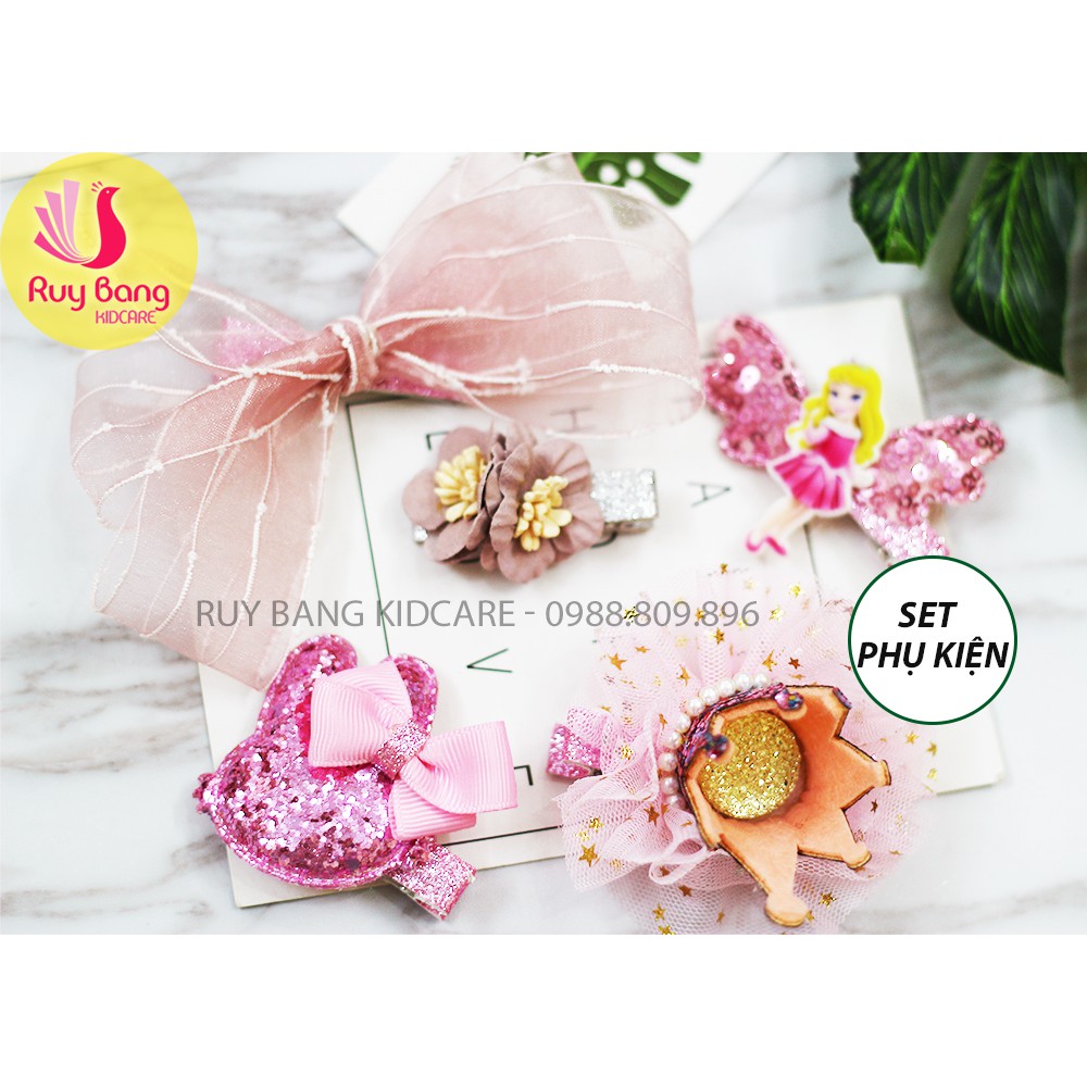 Set phụ kiện tóc cho bé