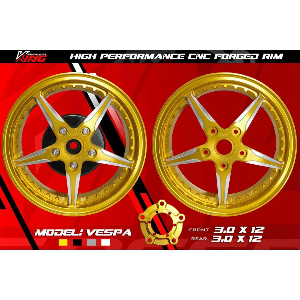 VÀNH MÂM CNC FORGED RIM KINGSPEED KSSTARVP-01/02 VESPA /vespa sprint