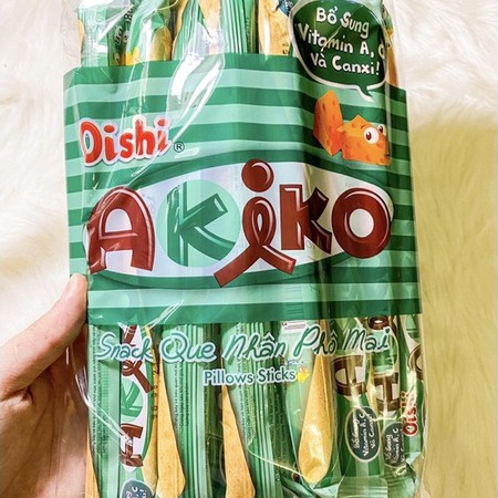 BÁNH ỐNG DÀI OSHI AKIKO 160g vị ngẫu nhiên