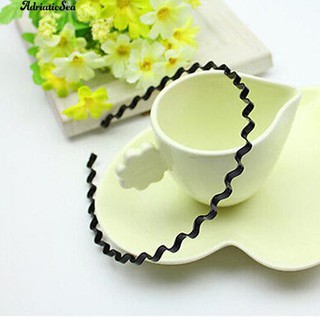 Cài Tóc Gợn Sóng Màu Đen Cho Nữ