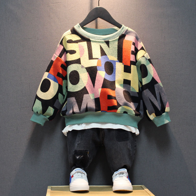 Áo Thun Dài Tay Thời Trang Cho Bé Trai