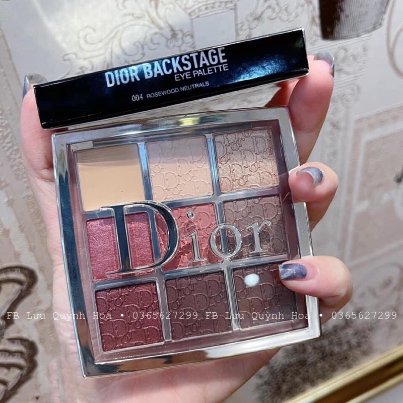 Bảng mắt Dior Backstage Eye Palette 004 Rosewood Neutrals Limited