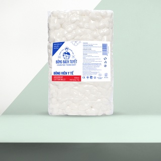 Bông viên y tế Bông Bạch Tuyết 1kg