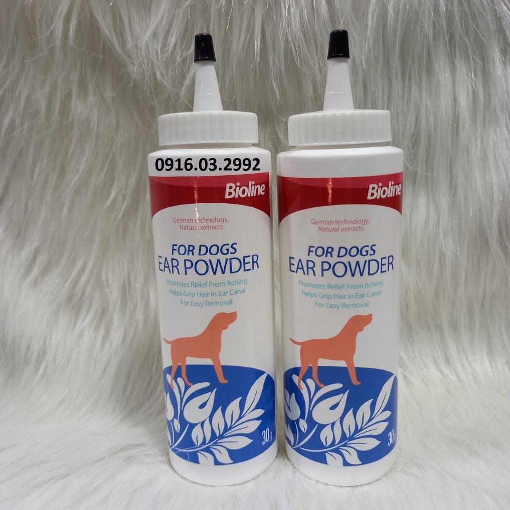 Bột nhổ lông tai chó mèo Bioline