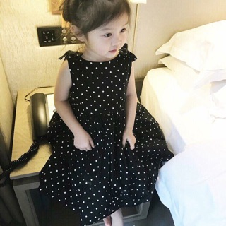 Váy voan chấm bi sale 30%