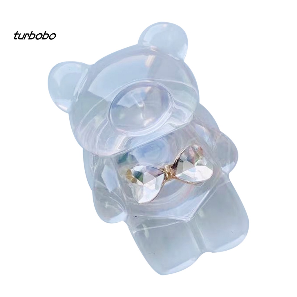 Turbobo Giá Đỡ Điện Thoại Di Động Hình Gấu Hoạt Hình Bền Bỉ Trang Trí Cho Xem TV