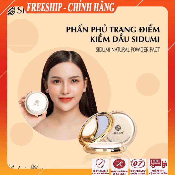 [ FreeShip - HÀNG CHÍNH HÃNG ] Phấn phủ kiềm dầu siêu mịn, siêu đẹp, siêu cao cấp/ Phấn phủ tốt sidumi hàn quốc