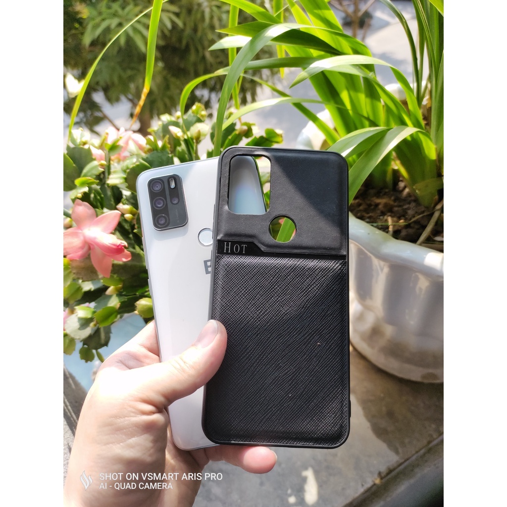 Ốp HOT da kính Bphone A40 A50 A60 vsmart Joy 3 Live 4 Aris pro Joy 4