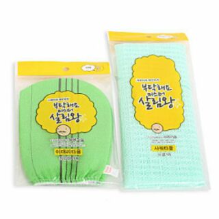 Khăn tắm cọ lưng - xách tay Hàn quốc