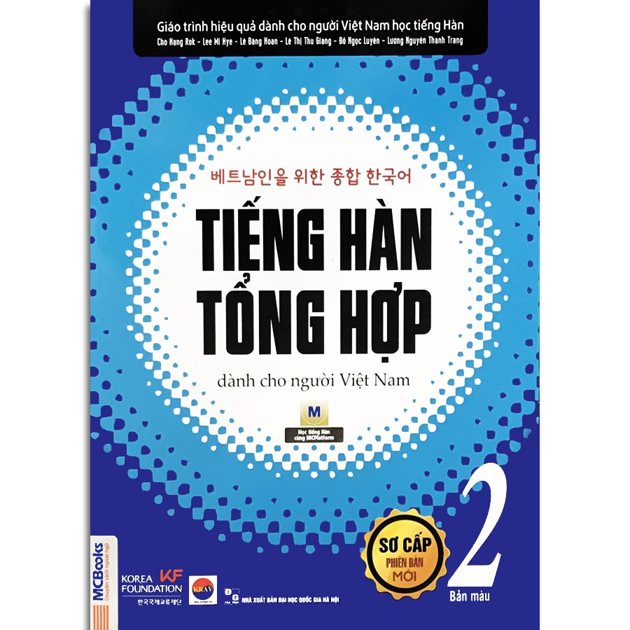 Sách - Tiếng Hàn Tổng Hợp Dành Cho Người Việt Nam - Sơ Cấp Phiên Bản Mới (6 quyển lẻ tùy chọn)