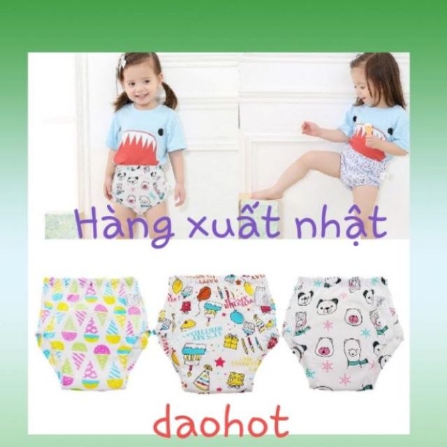 Quần bỏ bỉm xuất nhật mẫu mới cho bé trai,gái 7-18kg