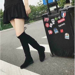 Boot da lộn cao 3cm ngang gối cực xinh rẻ đẹp
