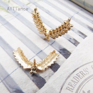 Alliance Pin cài áo hình lá nguyệt quế mạ vàng dành cho nữ