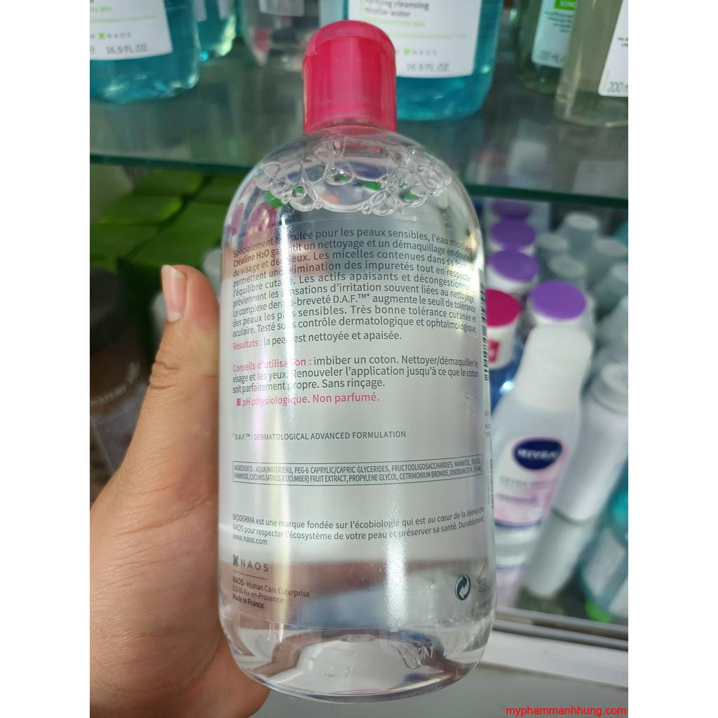 Nước tẩy trang Bi0 dành cho da nhạy cảm, da dầu, da mụn