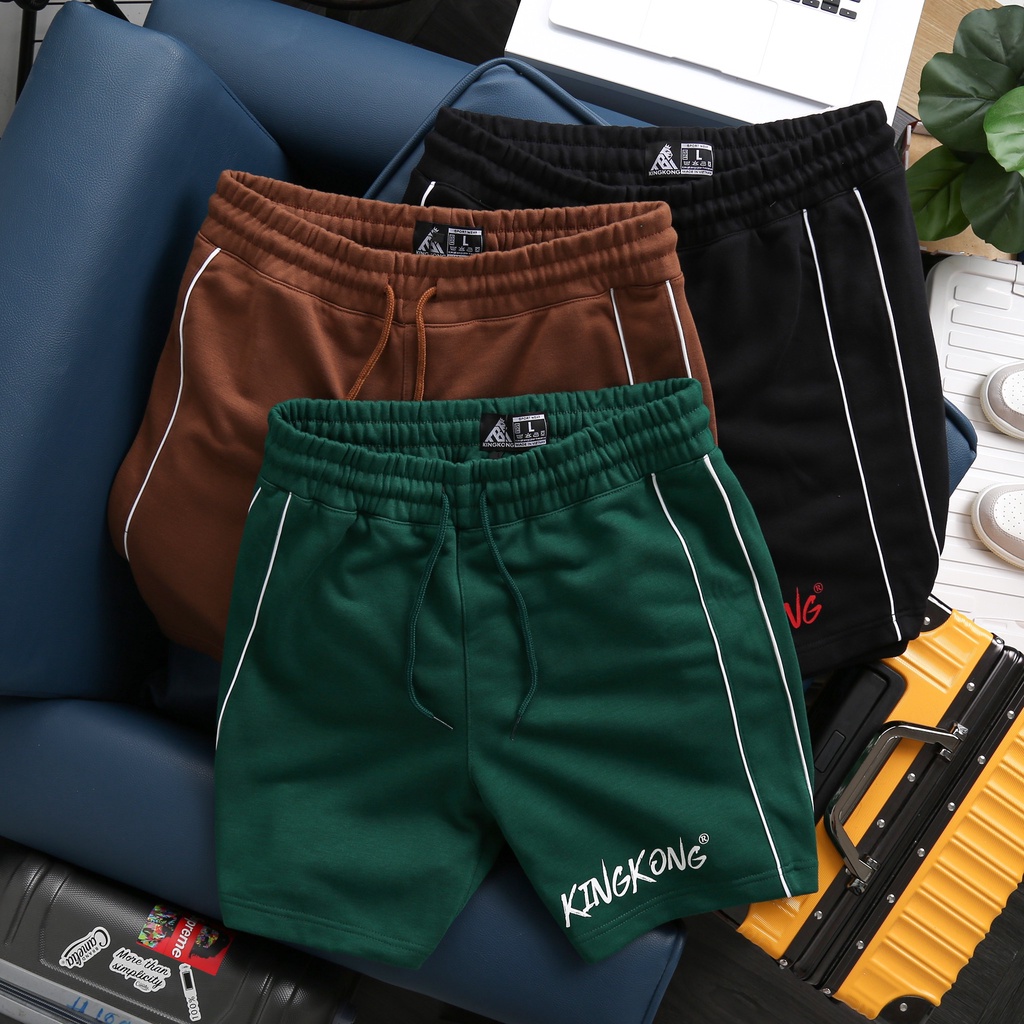 Quần Short Thể Thao Gym Trên Gối - Thương Hiệu TB KINGKONG SPORT WEAR