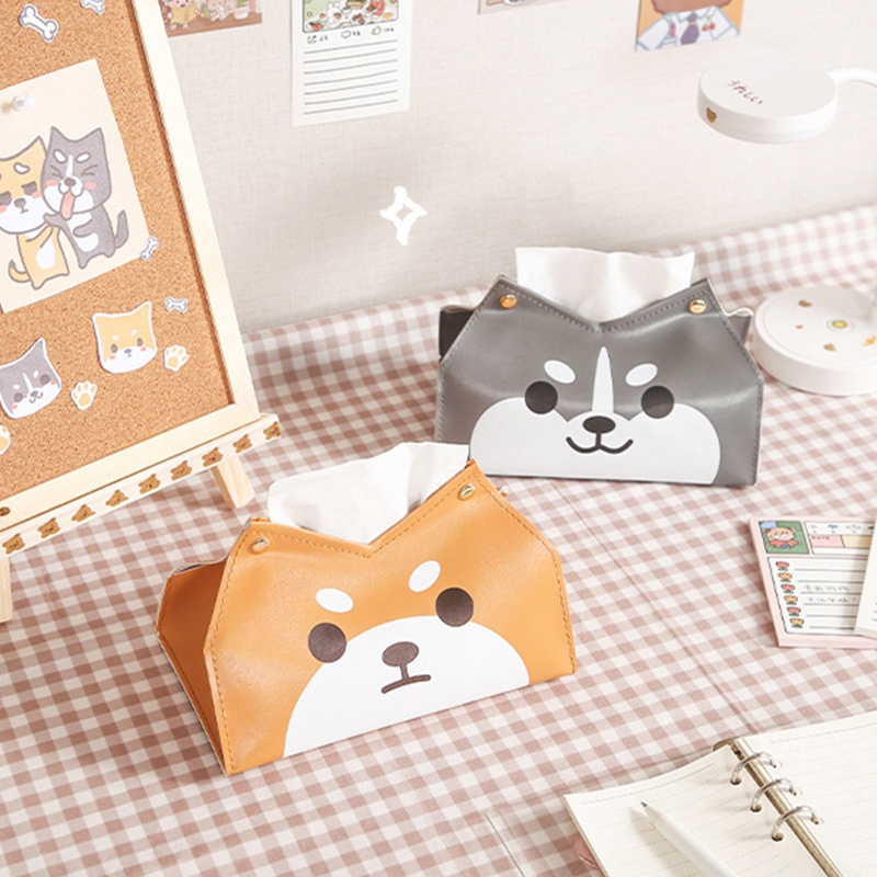 Hộp Đựng Khăn Giấy Bằng Da PU Hình Chữ Nhật Dùng Một Lần Cho Nhà Tắm