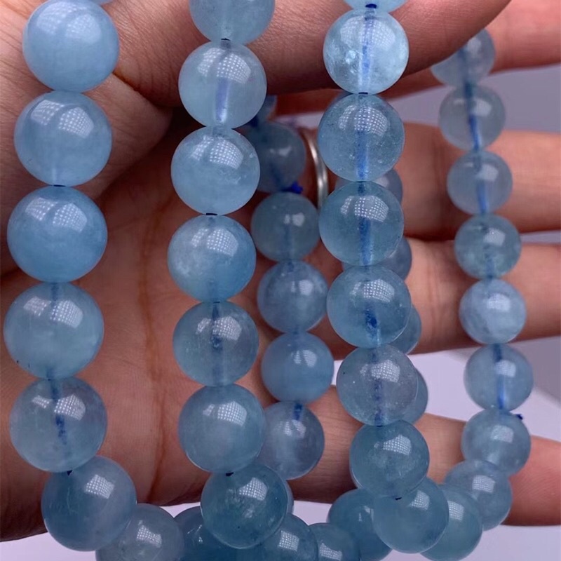 SỈ SIÊU RẺ  Hạt Aquamarine VIP - Hàng A loại 1 siêu đẹp, PH695