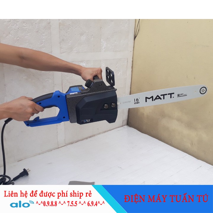 MÁY CƯA XÍCH ĐIỆN 220V-MATT