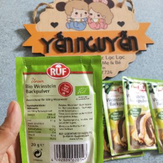 Bột nở hữu cơ Ruf