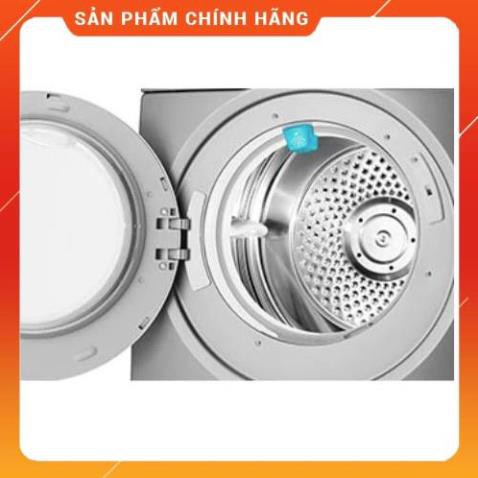 [Mã ELMS5TR giảm 5% đơn 5TR] Máy sấy quần áo Electrolux 8kg EDS805KQSA màu ghi, Hàng chính hãng - Bảo hành 12 tháng