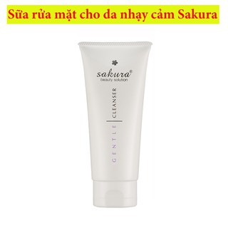 Sữa Rửa Mặt Cho Da Nhạy Cảm Sakura Sensitive Gentle Cleansing Foam (100ml)