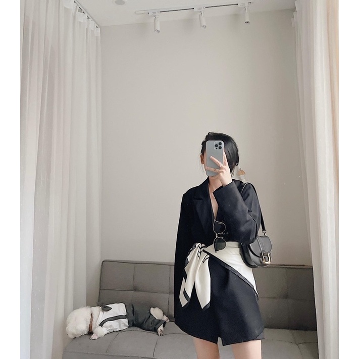 ( CỰC RẺ ) Áo blazer dáng rộng Samhyewear