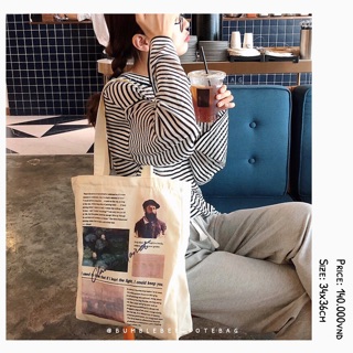 “Claude Monet” tote bag.