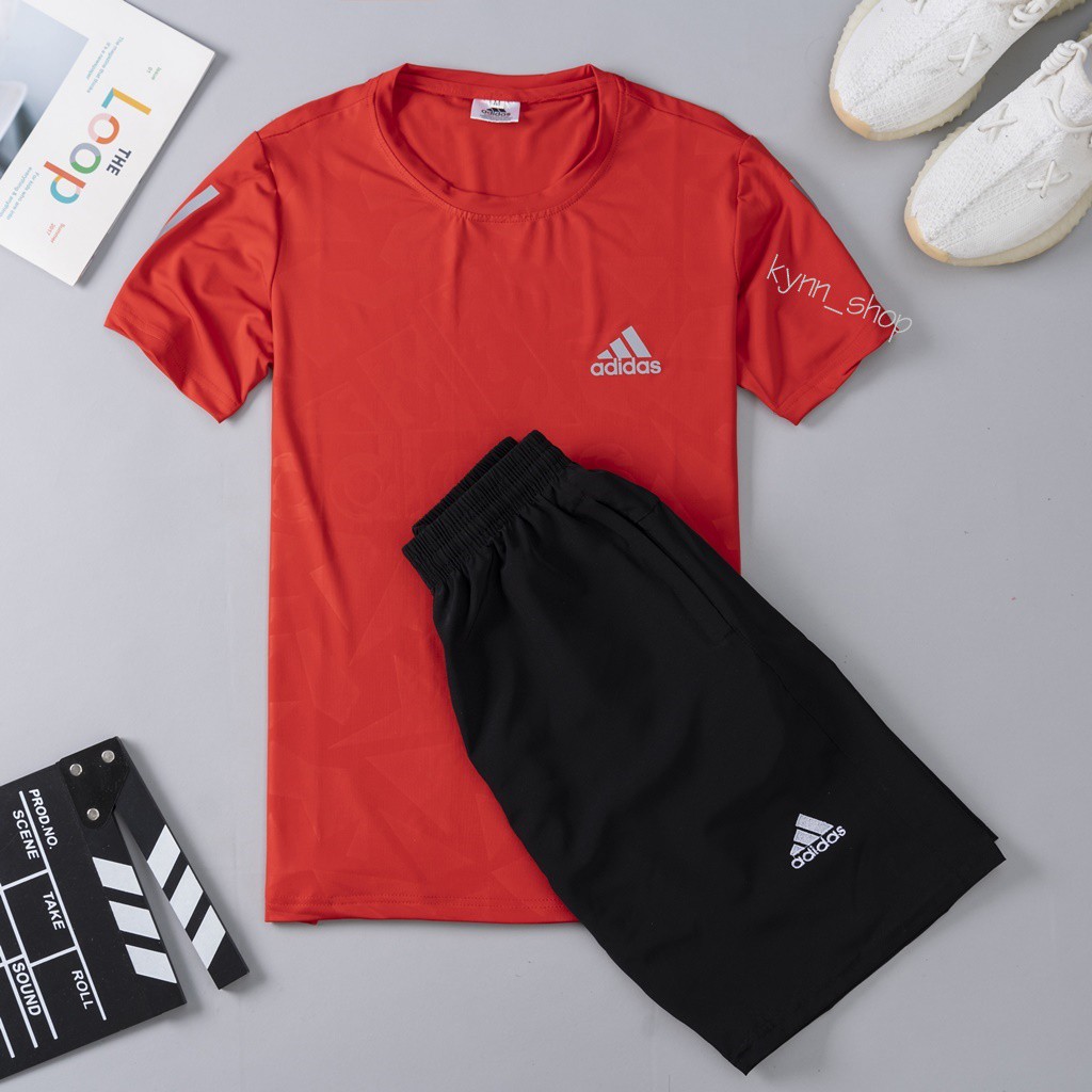 Bộ đồ thể thao nam vải thun 4 chiều KB22, phom 40-75kg | BigBuy360 - bigbuy360.vn