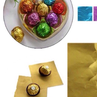 Giấy gói sô-cô-la, kẹo