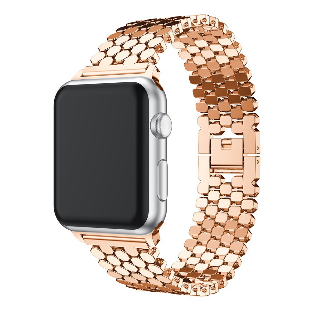 Dây đeo đồng hồ kim loại cho Apple Watch Series 5 4 3 2 1