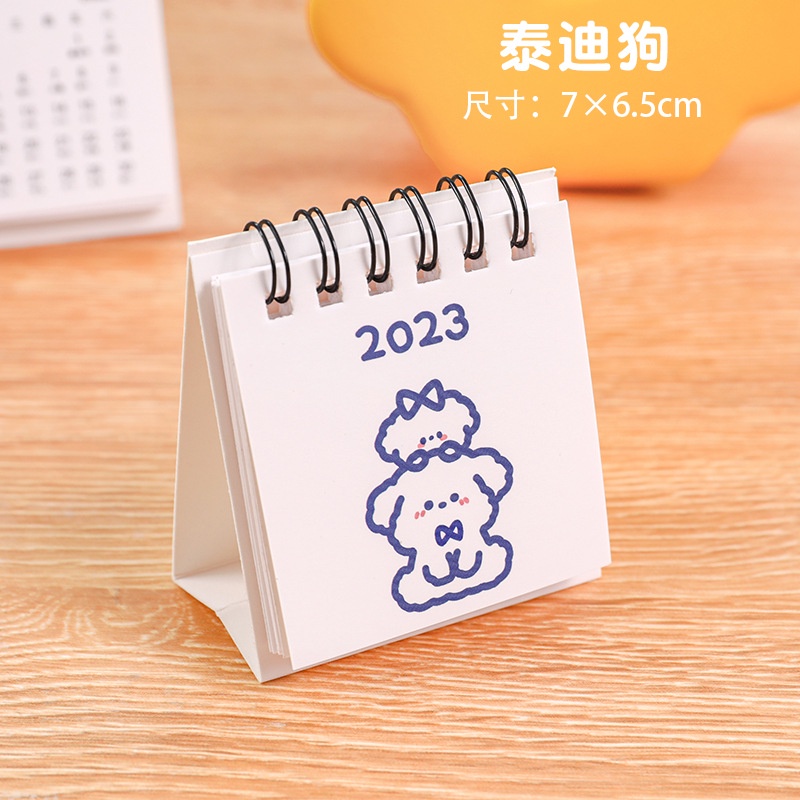 Lịch để bàn mini năm 2023 xinh xắn Lizamo LDB83