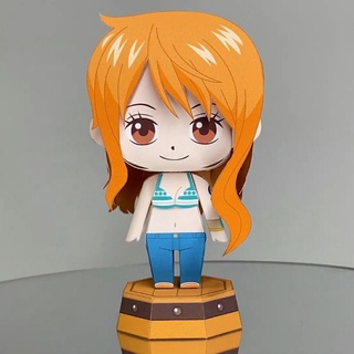 Mô hình giấy anime [One Piece] chibi Nami