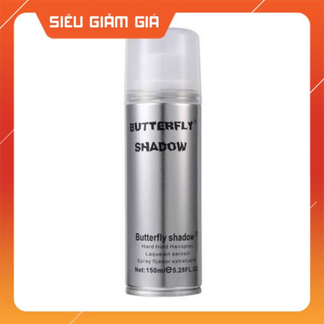 Gôm xịt tóc butterfly nhí bỏ túi 150 ml