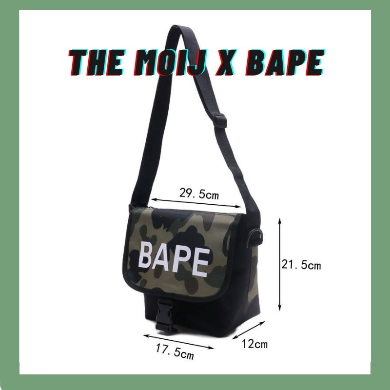 Túi đeo chéo Bape Camo 2020 -  A BATHING APE 2020 AUTUMN MAGAZINE MOOK BAPE SHOULDER BAG