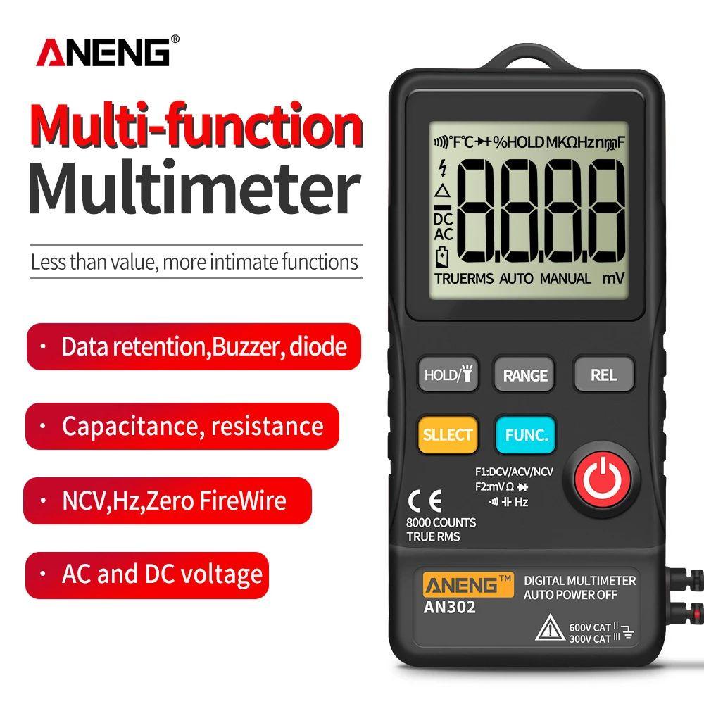 Vạn Năng Kế Điện Tử ANENG AN302 RMS DC / AC