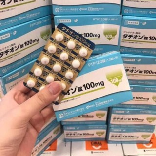 Sản phẩm dưỡng trắng da glutathione nhật bản hộp 120v