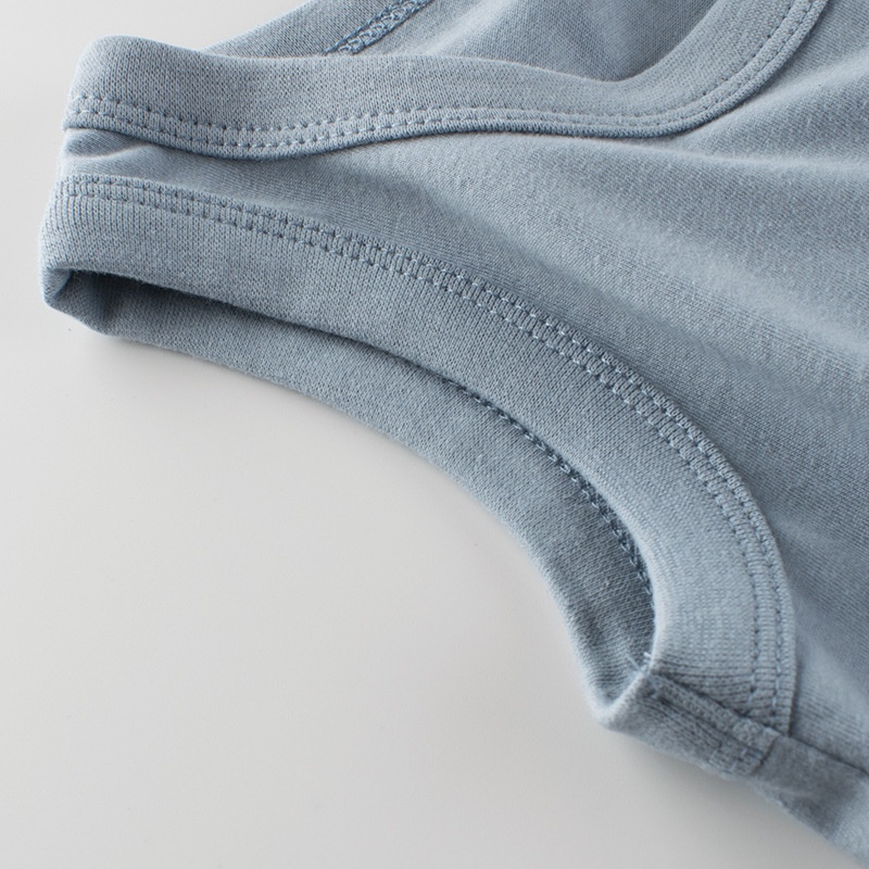 Áo thun SOFFNY cotton sát nách in họa tiết hoạt hình thời trang mùa hè đáng yêu dành cho trẻ em