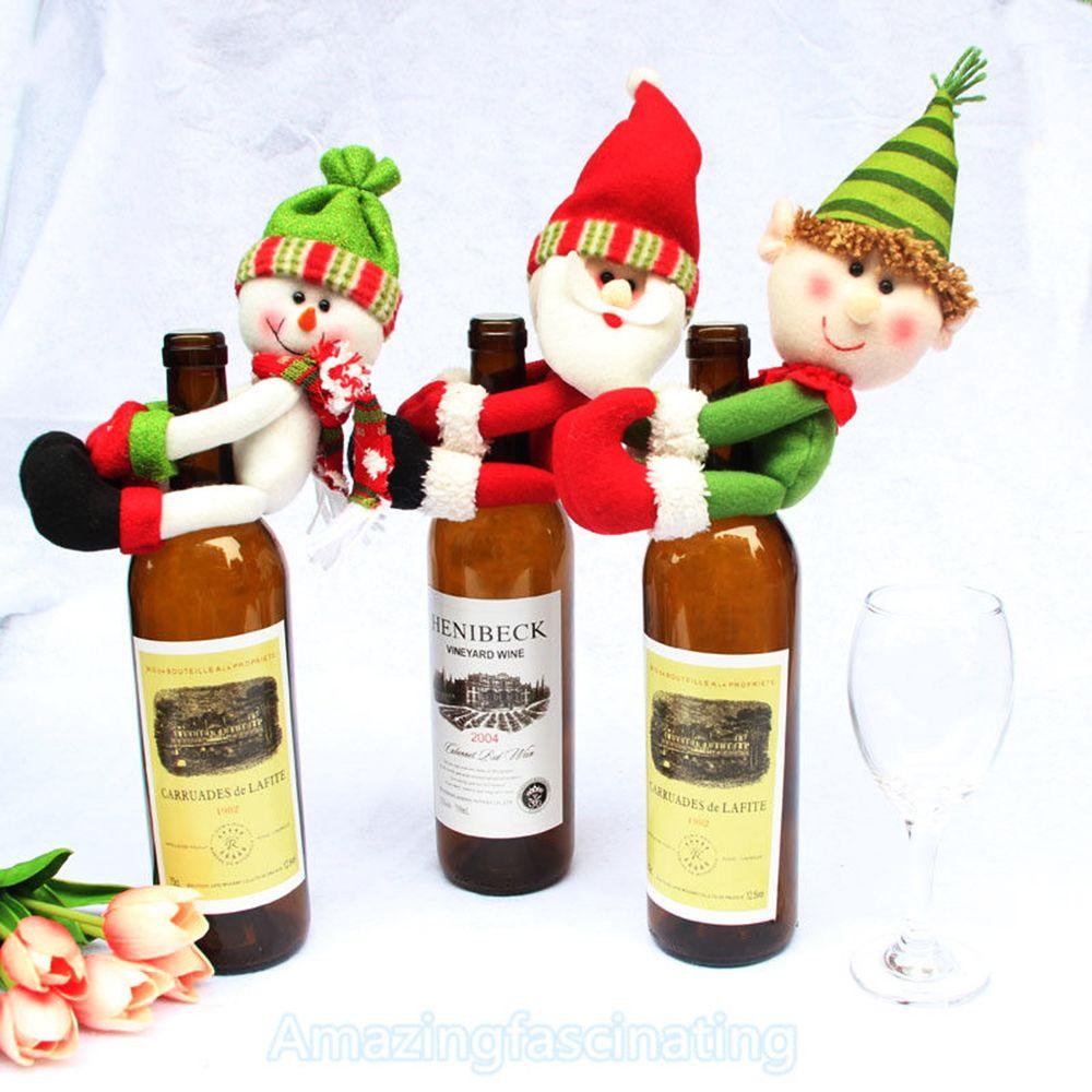 Vỏ Bọc Chai Rượu Hoạ Tiết Giáng Sinh Chất Lượng Cao