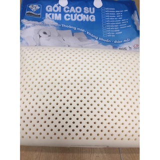 Gối cao su kim cương oval 40x60x12cm